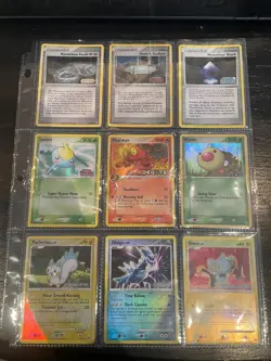 Pokemon Card Lot 9 Vintage Stamped Holos 🔥LP - HP 2005-2008 Ex era, Burger King - Image 1