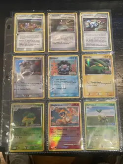 Pokemon Card Lot 9 Vintage Stamped Holos 🔥LP - HP 2006-2008 Ex era, Burger King - Image 1