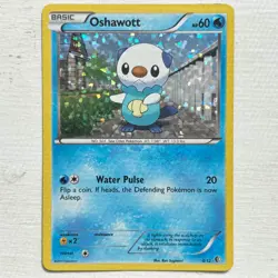 PRE-OWNED Pokemon TCG Oshawott McDonald's Promos Holo Card 4/12 Lightly Played - Image 1