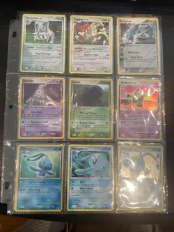 Pokemon Card Lot 9 Vintage Cosmos Holos 🔥 2006-2009 EX, DP era Pop Promo LP-HP - Image 1