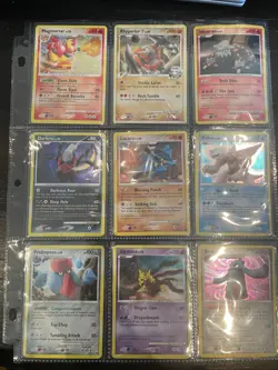 Pokemon Card Lot 9 Vintage Cosmos Holos 🔥 2007-2009 EX, DP era Pop Promo LP-HP - Image 1
