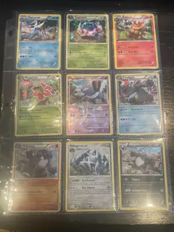 Pokemon Card Lot 9 Vintage Cracked Ice Holos 🔥LP - HP 2008-2011 DP, BW, XY era - Image 1