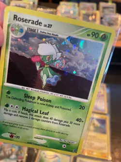 Pokemon Card Lot 9 Vintage Cosmos Holos 🔥 SWIRL ON EVERY CARD! 2006-2009 - Image 3