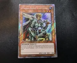 Marauding Captain RA03-EN118 Platinum Secret Rare 1st Edition Yugioh Card LP - Image 1