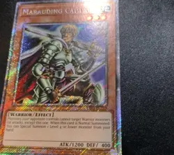 Marauding Captain RA03-EN118 Platinum Secret Rare 1st Edition Yugioh Card LP - Image 3