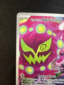 Cynthia's Spiritomb 244/217 Illustration Rare Card - Pokemon Ascended Heroes NM - Image 2