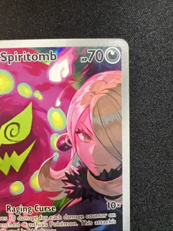 Cynthia's Spiritomb 244/217 Illustration Rare Card - Pokemon Ascended Heroes NM - Image 3