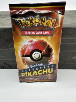 Pokemon Detective Pikachu Movie 2-Card Booster Pack RARE 💥 Sealed Pack - Image 1