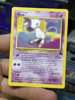 Mew 8 Black Star Promo 29/124 XY Fates Collide Holo Pokemon Card TCG - Image 3