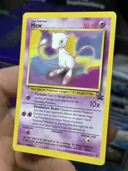 Mew 8 Black Star Promo 29/124 XY Fates Collide Holo Pokemon Card TCG - Image 5