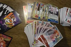 One Piece TCG 1,400+ Cards Bulk Lot 1300 Bulk - 25 Dons - 25 Leaders- 125 Foils - Image 3