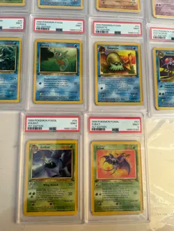 26 card lot 1st edition Fossil pokemon psa 9 - Image 4