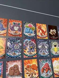 Pokemon 1999 Topps 35 Card Lot Vintage Foil Pikachu Rate Ex Set Collection V Gx - Image 3