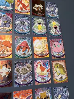 Pokemon 1999 Topps 35 Card Lot Vintage Foil Pikachu Rate Ex Set Collection V Gx - Image 5