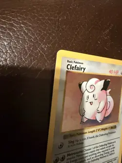 Pokemon Clefairy Card 5/102 Base Set Holo Rare Shadowless NM - Image 3