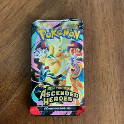 Pokemon TCG Mega Evolution Ascended Heroes Booster Pack 10 Cards Charizard - Image 1