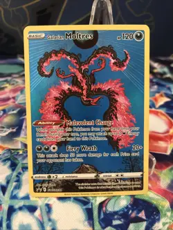 Galarian Moltres SWSH284 Promo Holo Full Art Sword & Shield Card NM Condition - Image 1