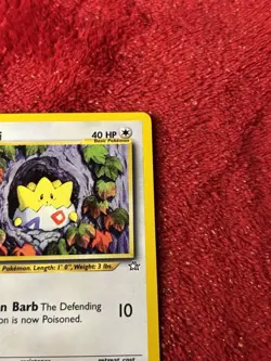 Togepi 51/111 Neo Genesis Regular Wotc Pokemon Card Lp - Image 2