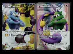 Tornadus 98/98 Thundurus 97/98 Emerging Powers 2011 Full Art Holo Pokemon Card - Image 1