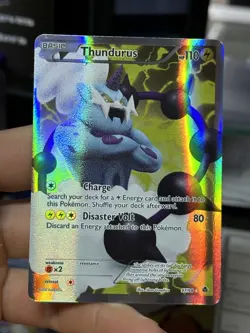 Tornadus 98/98 Thundurus 97/98 Emerging Powers 2011 Full Art Holo Pokemon Card - Image 3