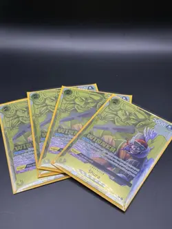 Shura OP05-106 (WINNER Stamped) Rare One Piece Card Foil x4 (Full Playset) - Image 1