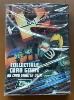 Killer Instinct Starter Deck Sealed 1996 Topps Nintendo Collectible Card Game BL - Image 1