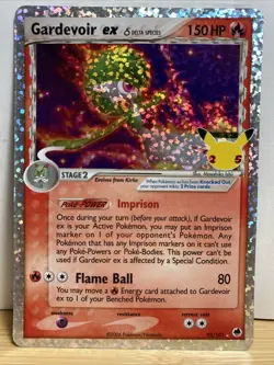 Pokemon Celebrations Promo Gardevoir Ex Foil Card Rare 93/101 - Image 1