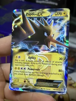 Moltres EX 14/135 Zapdos Articuno BW Plasma Storm 2012 Holo Rare Pokemon Card - Image 4