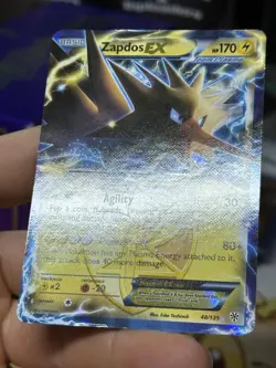 Moltres EX 14/135 Zapdos Articuno BW Plasma Storm 2012 Holo Rare Pokemon Card - Image 5
