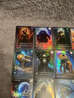 Lot Of 30 Wonders Of The First Call Of The Stones Foil Cards Mixed Rarity TCG - Image 2