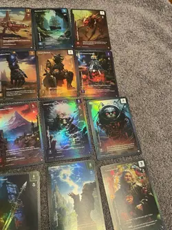 Lot Of 30 Wonders Of The First Call Of The Stones Foil Cards Mixed Rarity TCG - Image 5