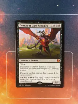 Demon of Dark Schemes - Kaladesh - Magic the Gathering - MTG - Image 1