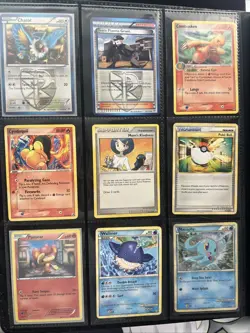 Pokemon Card Lot Mid Era Binder Not Included - Image 2