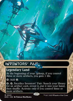 Inventors' Fair (REGULAR) x1 - MTG Edge of Eternities: Stellar Sights EOS #21 - Image 1