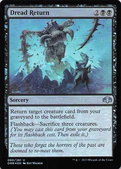 Dread Return Dominaria Remastered Foil - Image 1
