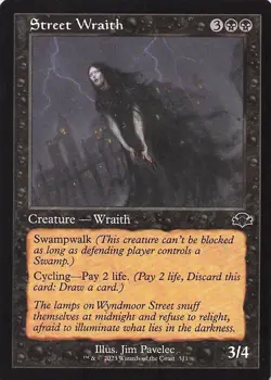 Street Wraith (Retro Frame) Dominaria Remastered Regular - Image 1