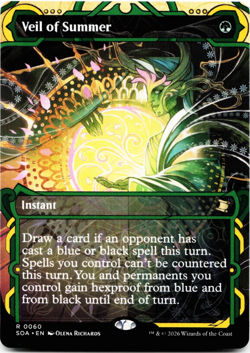 Veil of Summer [Secrets of Strixhaven: Mystical Archive] MTG SOA 60 🌳 - Image 1