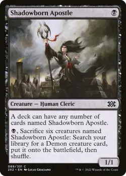 Shadowborn Apostle (Foil, #89, LP-NM) Double Masters 2022 (2X2), MTG - Image 1