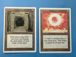 MTG Revised Edition Soul Ring and Howling Mine! 1994 Vintage Magic! - Image 1