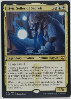 Tivit, Seller of Secrets Commander: Streets of New Capenna Regular - Image 1