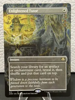 Enlightened Tutor (Borderless) Dominaria Remastered Regular - Image 1