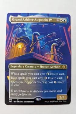 1x Grand Arbiter Augustin IV BORDERLESS NM Double Masters 2022 2X2 x1 - Image 1