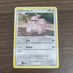 Lickitung 91/132 - MP Secret Wonders - 2007 Common Pokemon TCG Card - Image 1