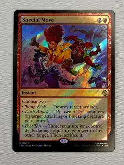 Special Move (Surge Foil) Commander: Teenage Mutant Ninja Turtles Foil - Image 1