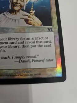 MTG Foil Enlightened Tutor 1999 6th Edition Promo Magic The Gathering - Image 3