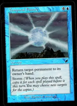 FOIL TEMPORAL FISSURE SCOURGE MAGIC: THE GATHERING LP - Image 1