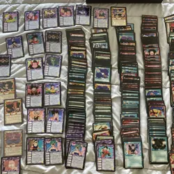 500 + Ani-Mayhem Dragonball Z CCG Collectible Card Game Cards w/ 4 Deck Boxes - Image 4