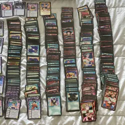 500 + Ani-Mayhem Dragonball Z CCG Collectible Card Game Cards w/ 4 Deck Boxes - Image 5