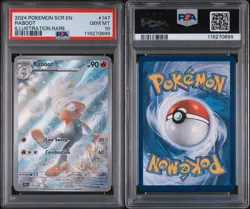 PSA 10 Raboot Stellar Crown 147/142 EN Illustration Rare Pokemon Card English - Image 3