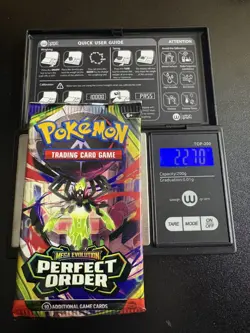 HEAVY! GOD PACKUU SIRUU 22.70g Perfect Order Pokemon TCG Booster (SEALED) - Image 1